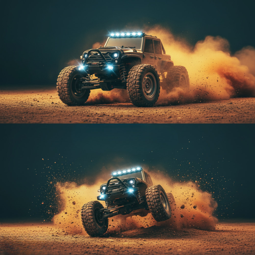 Ultimate 4x4 Monster Truck for Kids | 50KM/H Remote Control Big Monster Trucks for Toddlers