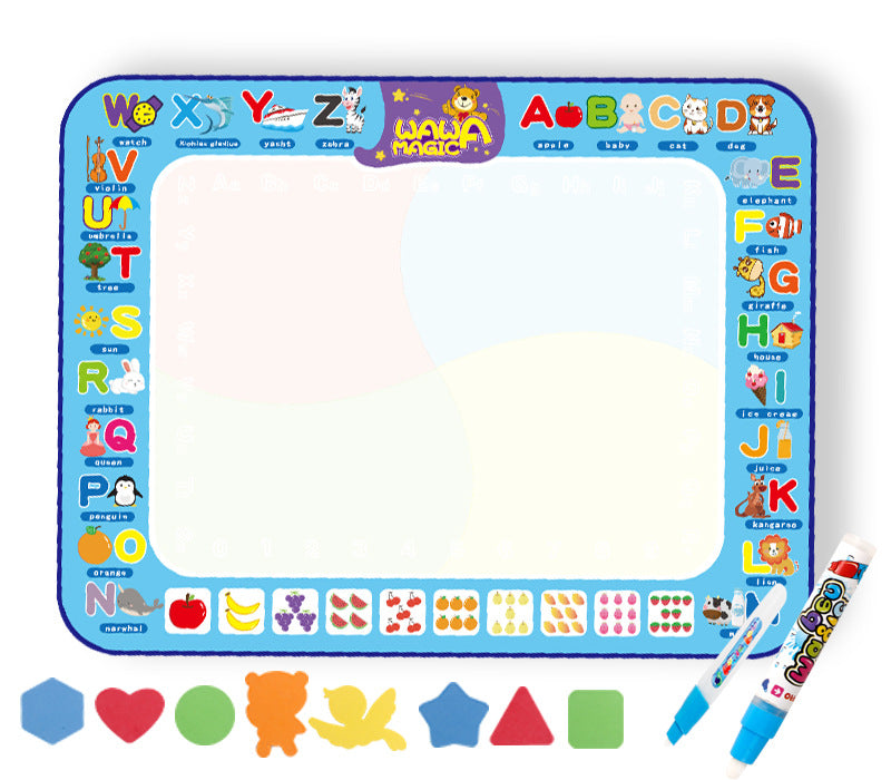 Magical Water Drawing Mat | Mess-Free, Educational & Reusable for Kids' Creative Play