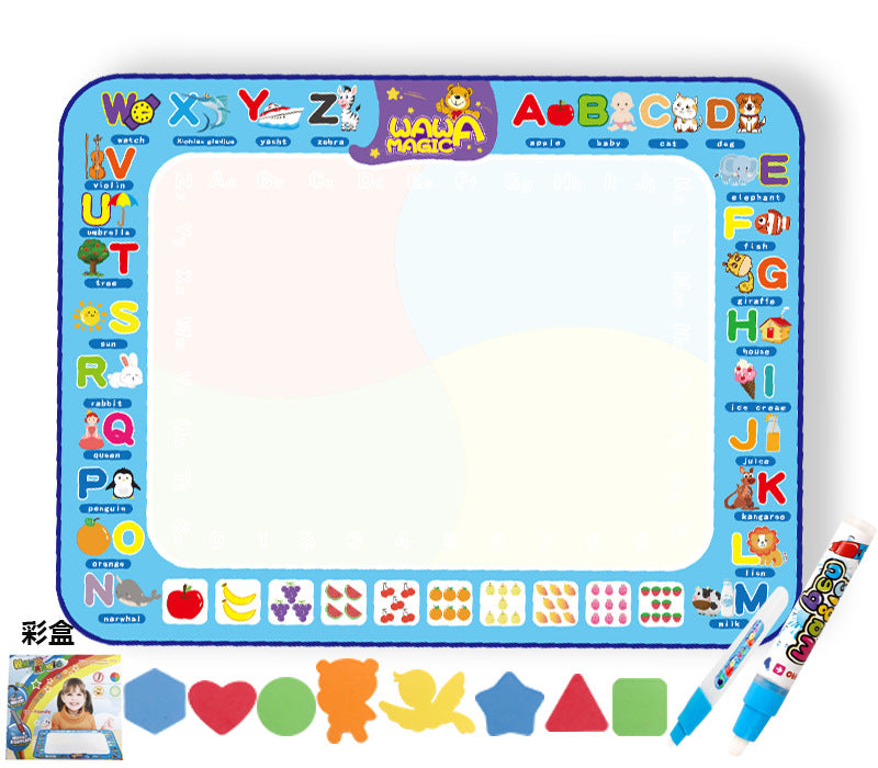 Magical Water Drawing Mat | Mess-Free, Educational & Reusable for Kids' Creative Play