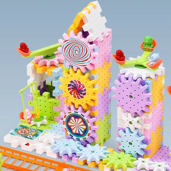 Educational Building Set for 2-3 Year Olds – Intro to Gears Kit