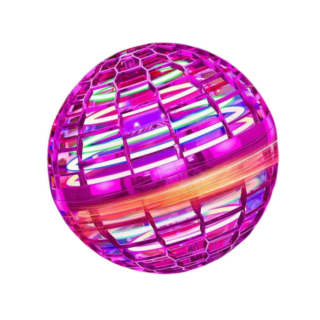 Flying Ball Spinner Toy | LED Mini Drone with Hand Movement Control for Indoor and Outdoor Play