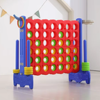 Jumbo 4-to-Score Giant Game Set | Durable, Lightweight & Ideal for Family Game - Indoor and Outdoor Fun