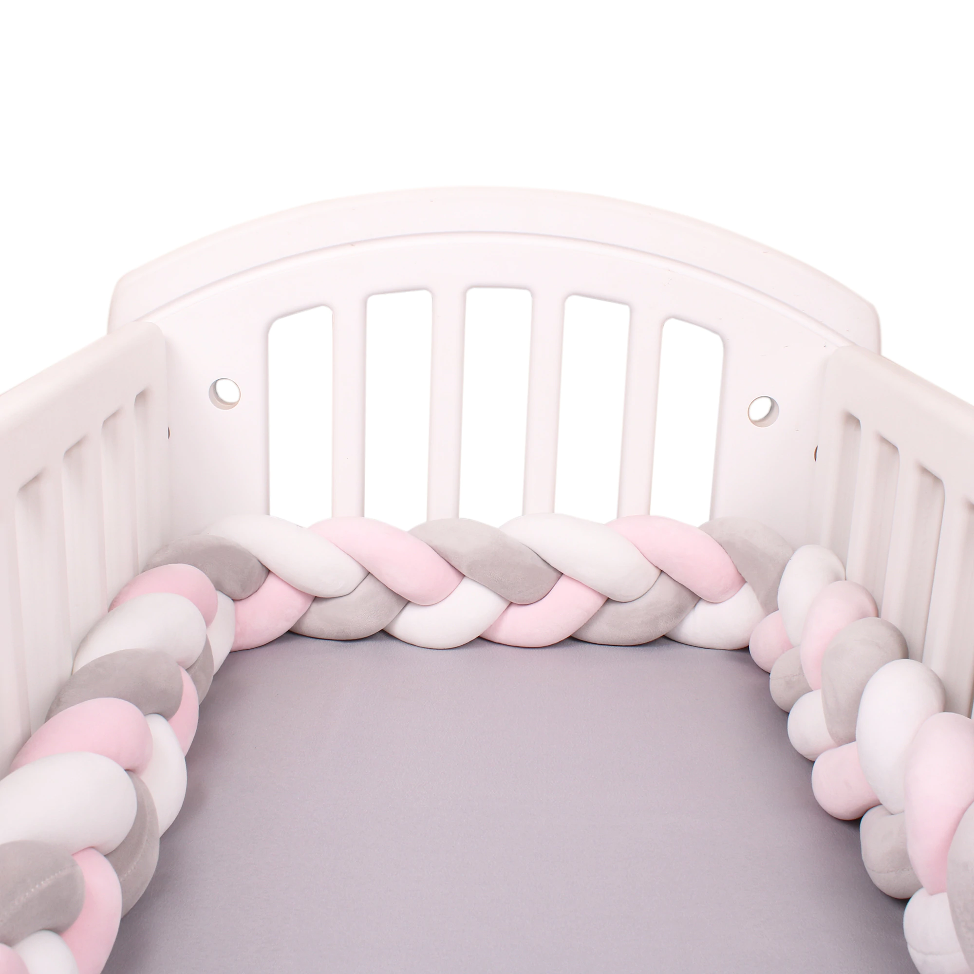 Airflow Cot Bumper Set - Cushioned Bumpers for Toddler Cribs & Beds