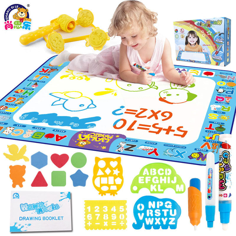 Magical Water Drawing Mat | Mess-Free, Educational & Reusable for Kids' Creative Play