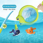 Aqualure™ | Bath Fishing Set for Kids | Interactive Bath Toy with Fishing Rod & Floating Fish | Perfect for Bath Time Fun