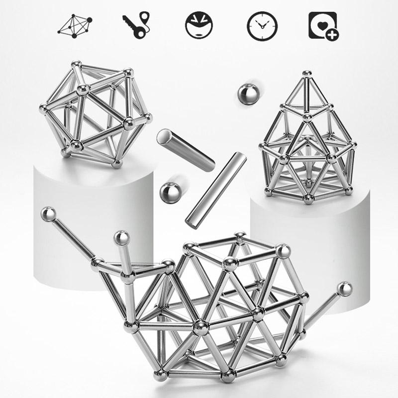 Magnetic Playset for Kids | Durable, Educational Toy to Enhance Creativity & Fine Motor Skills for Ages 3 and Up