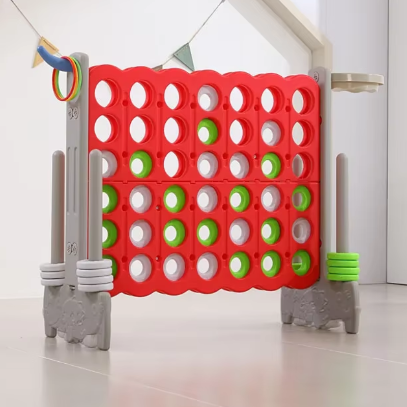 Jumbo 4-to-Score Giant Game Set | Durable, Lightweight & Ideal for Family Game - Indoor and Outdoor Fun