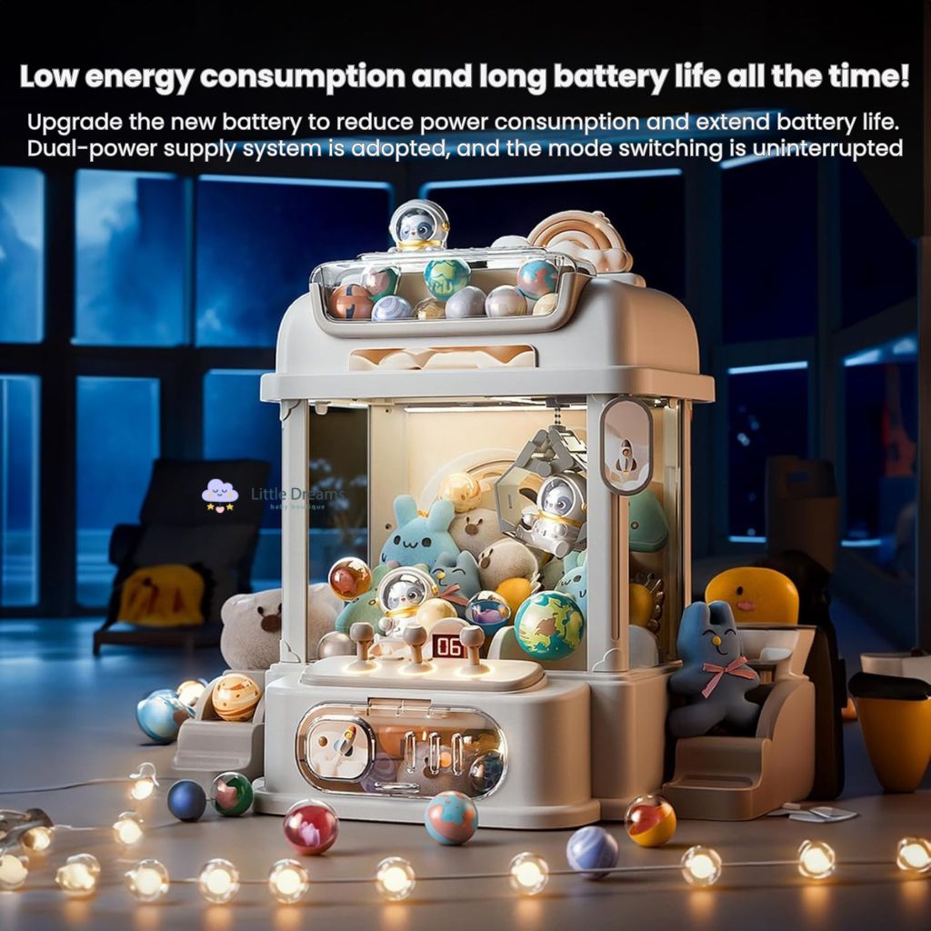 Children's Mini Claw Machine - Fun Toy Crane Game for Kids