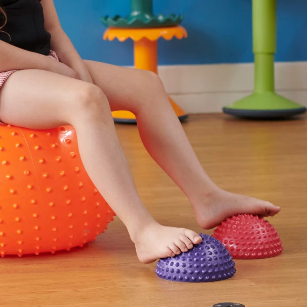 Balance Pods Set of 6 for Stability Training, Core Strengthening, and Physical Therapy Exercises