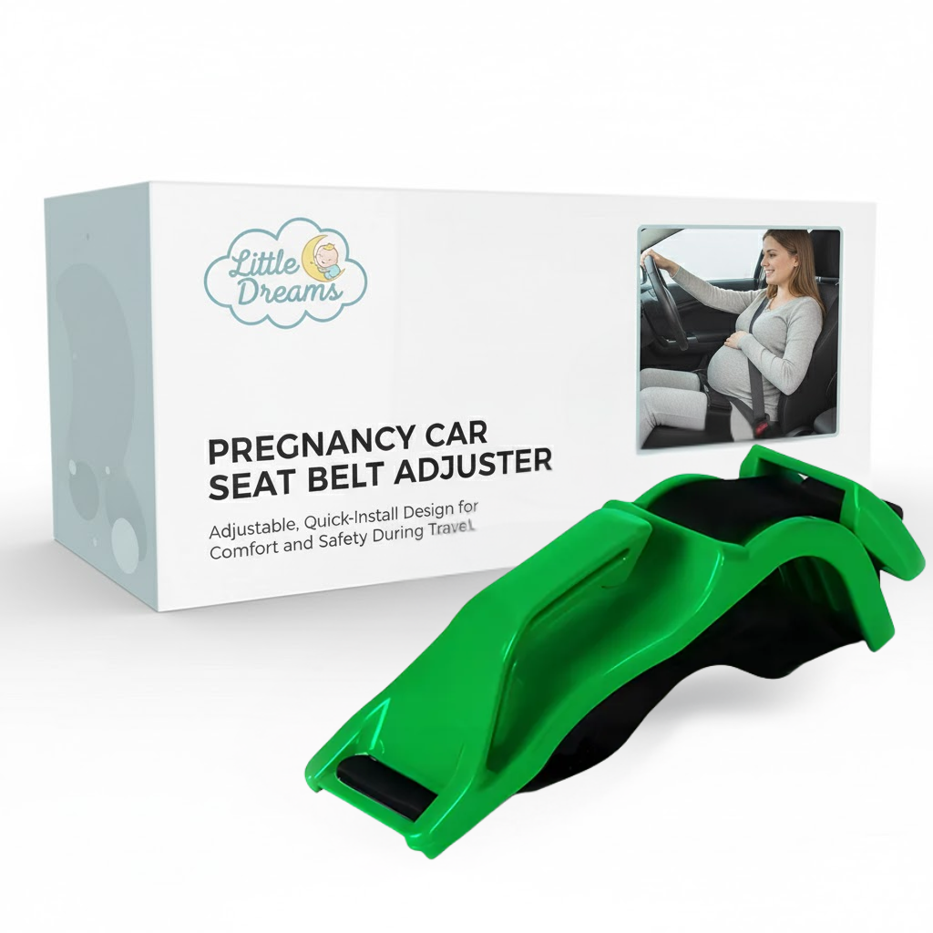 Pregnancy Car Seat Belt Adjuster | Adjustable, Quick-Install Design for Comfort and Safety During Travel
