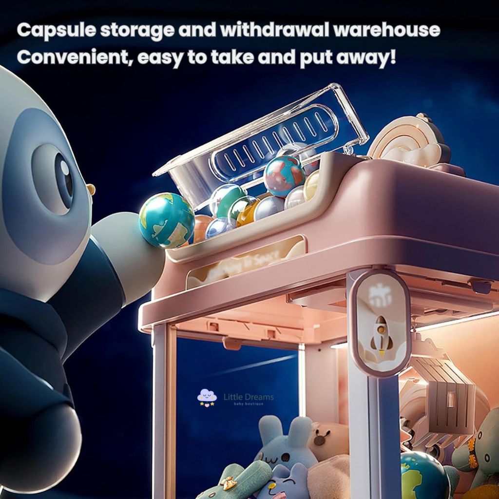 Children's Mini Claw Machine - Fun Toy Crane Game for Kids