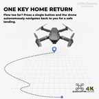 Mini Drone with 4K Camera | Easy Controls, Long Battery Life & Ideal for Kids' Aerial Adventures