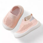 Baby Mesh Slip-On Infant Soft Shoes | Non-Slip, Breathable Design for First Walkers