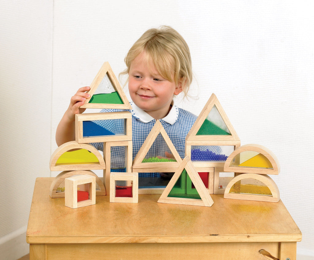 Educational Sensory Blocks x24 - Fun and Learning Combined