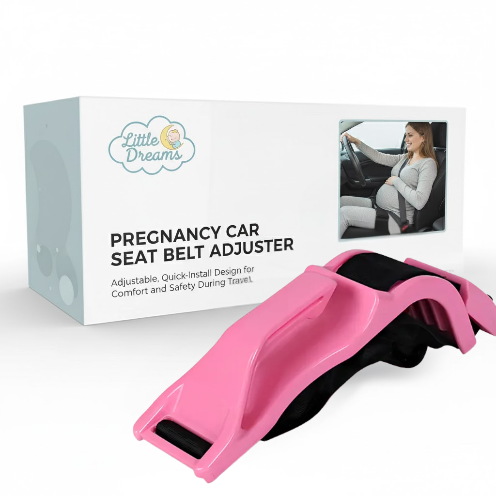 Pregnancy Car Seat Belt Adjuster | Adjustable, Quick-Install Design for Comfort and Safety During Travel