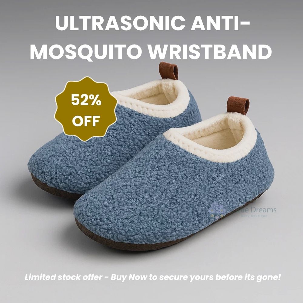 Children's Non-Slip Slippers | Warm Wool Lining & Safe for Home Use, Ideal for Ages 1-7