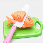 FruityQuest™ | Cuttable Fruits and Vegetables Play Set | Interactive Kitchen Toy for Kids | Educational Role Play & Fine Motor Skills Development