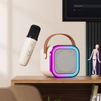 Mini Karaoke Set with Wireless Microphones | Powerful Sound & Fun for Kids' Parties and Family Gatherings