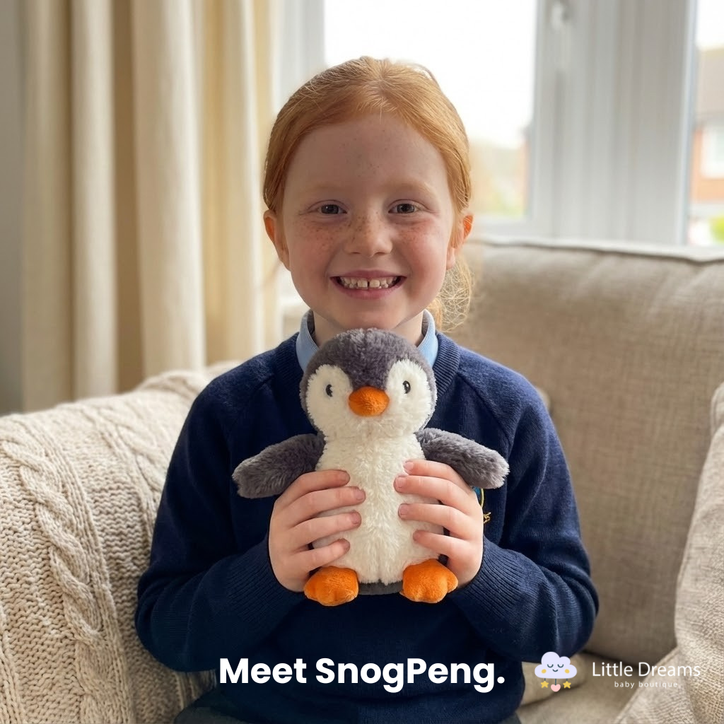 Penguin Plush Toy – Cuddly Snugguin Penguin Soft Buddy for Kids