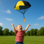 Parachute Toy for Kids | Tangle-Free, Lightweight & Perfect for Outdoor Adventures and Coordination Development