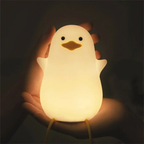 GlowBuddy Night Light | Soft LED, Adjustable Brightness & Rechargeable for Child-Friendly Sleep Environment