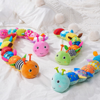 Sensory Plush Rattle Caterpillar | Soft, Musical & Ideal for Baby's Sensory Development and Playtime Fun