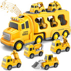 Magical Car City Play Set | Interactive Light and Sound Effects with Storage Space for Children