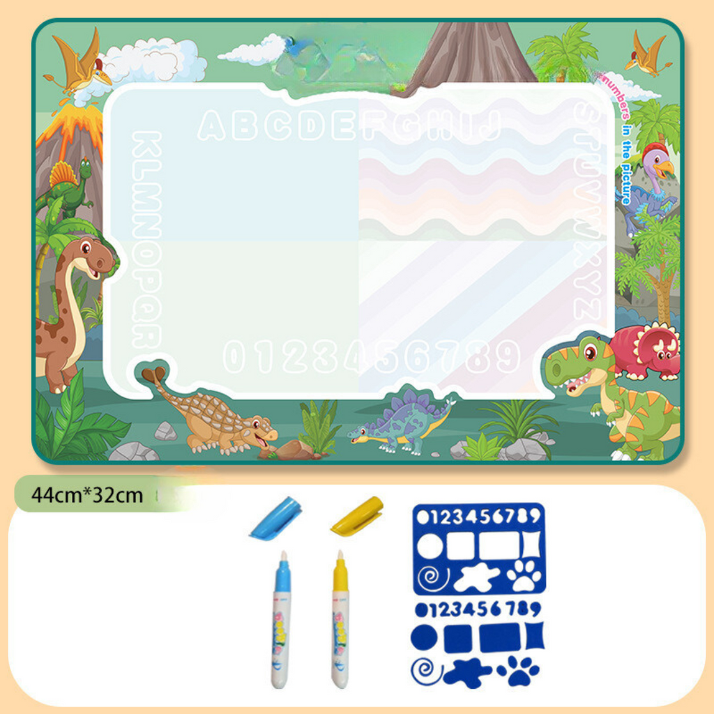 Aqualith™ | Kids Water Drawing Mat with Reusable Doodle Surface | Perfect for Creative Play & Learning Activities