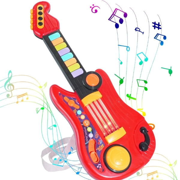 Magic Touch Toy Guitar - Interactive Strum Along Guitar for 2-3 Year Olds