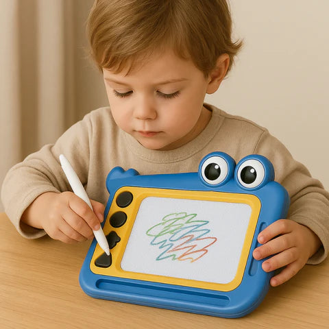 Magnetic Drawing Board for Kids | Mess-Free, Lightweight & Travel-Friendly for Creative Play Anywhere