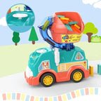 PlayfulPinnacle™ | 102 PCS Montessori Domino Truck for Learning & Development | Educational Toy for Kids 3+