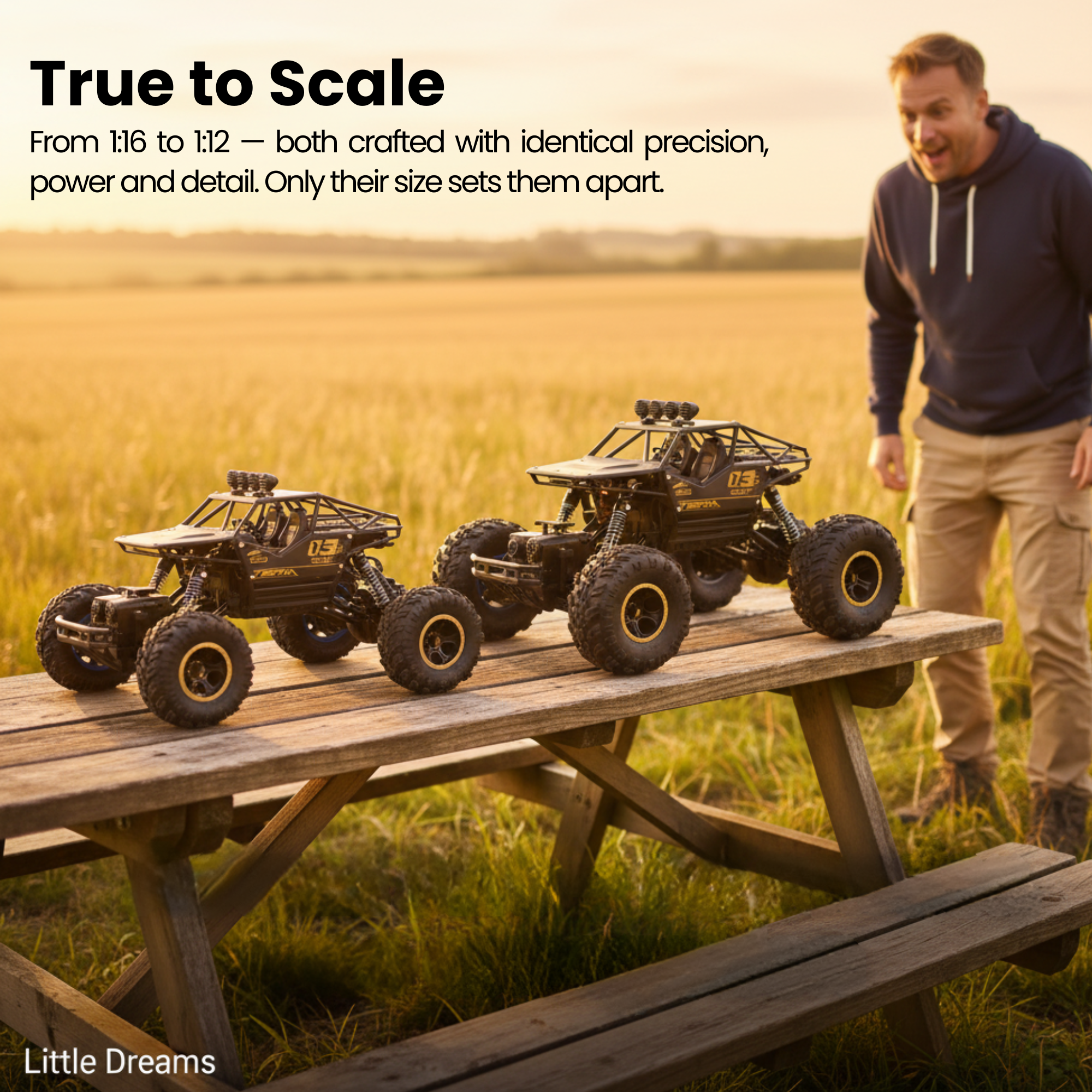 4x4 Rock Crawler Monster Truck