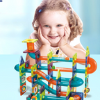 MysticMarble™ | Magnet Building Marble Run Set | Creative STEM Toy for Kids | Engaging Construction Activity for Hours of Fun