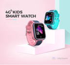 Kids Waterproof Smartwatch with GPS | 4G Calling, Educational Games & SOS Feature for Safety Monitoring