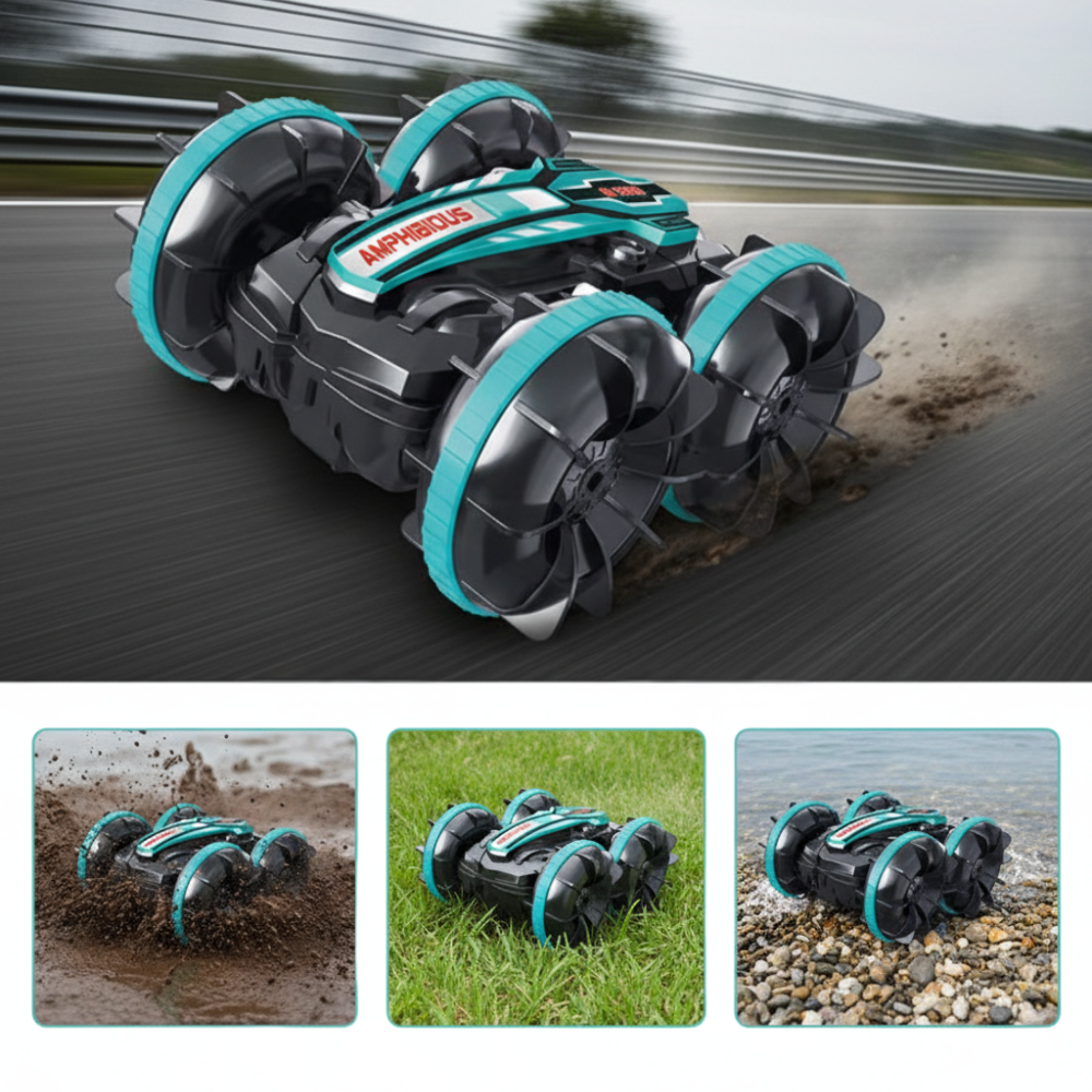 Safe & Fun Remote Control Car for 3, 4, 5 Year Olds | Waterproof Best Remote Control Car Toy for Boys & Girls