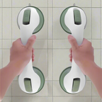 Suction Cup Bathroom Grab Bar for Safety and Stability in Showers and Bathtubs