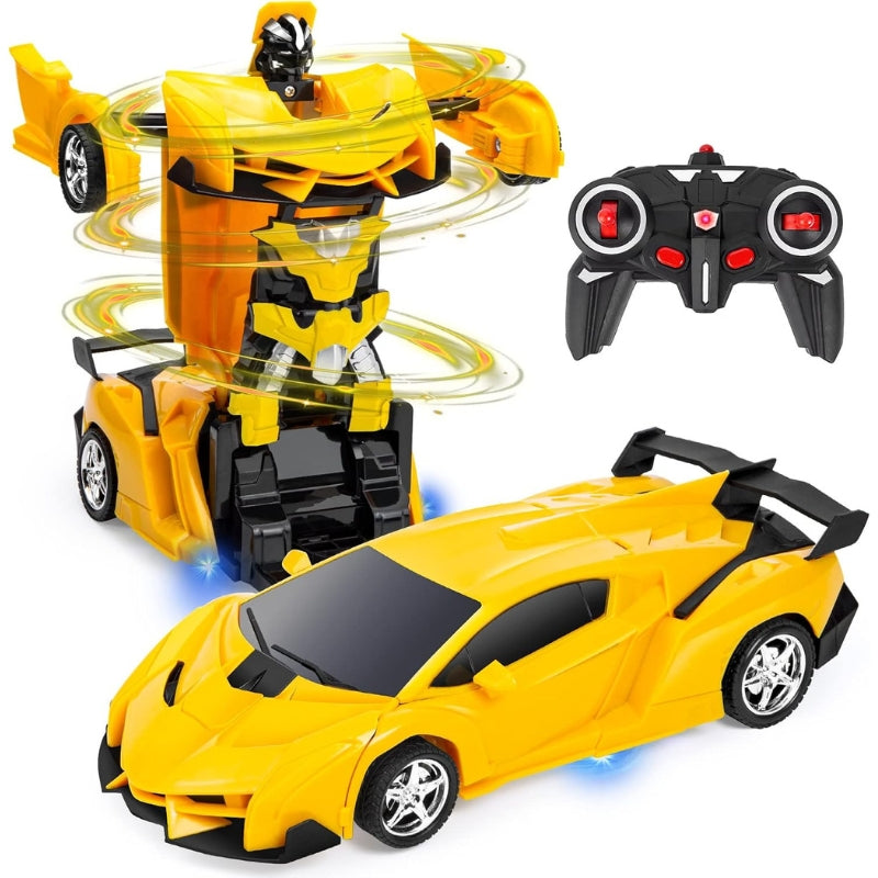 2 in 1 Transformer Remote Control Car Toy Gift For Kids