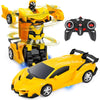 Image of 2 in 1 Transformer Remote Control Car Toy Gift For Kids