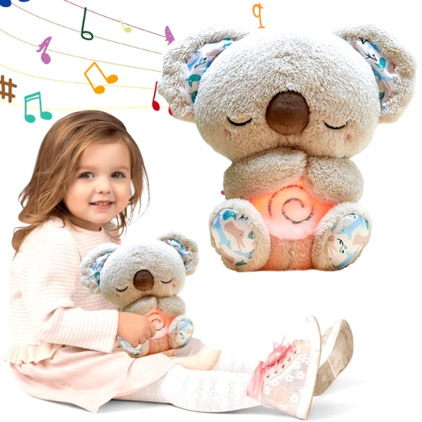 Koala Bear Cuddly Toy – Breathing Bear for Adults & Kids with Anxiety Relief