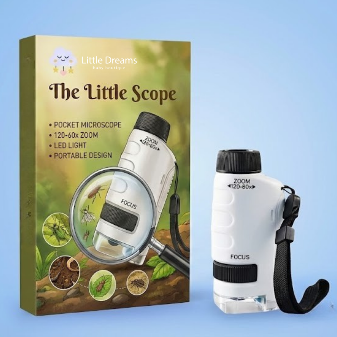 Pocket Handheld Microscope | Compact, Easy Setup & Ideal for Young Explorers in Nature