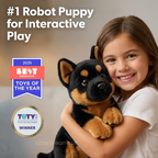 Milow Puppy – Realistic Robot Puppy Toy That Walks & Barks | Interactive Dog Pet for Kids & Adults