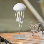 LED Jellyfish Lamp | Colour-Changing RGB Night Light with Voice Activation, for Home Ambience and Kids’ Room Decor