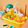 Image of Children's Indoor/Outdoor Standing Sink Toy - Water Play Table for Toddlers, Educational and Fun