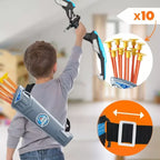 Kids Archery Toy Set | Durable, Ergonomic Toy Bow and Arrow for Indoor and Outdoor Play and Skill Development