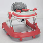 2 in 1 Baby Activity Walker | Adjustable Speed, Brake System & Musical Tray for Development and Play