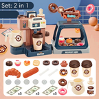 Children’s Coffee Machine & Bakery Station Toy Set - Perfect Gift for Little Chefs!