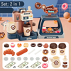 Image of Children’s Coffee Machine & Bakery Station Toy Set - Perfect Gift for Little Chefs!