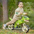 Balance Dino Bike | Adjustable Handlebars & Puncture-Proof Tyres for Toddlers Aged 2-5 Years