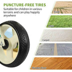 Balance Dino Bike | Adjustable Handlebars & Puncture-Proof Tyres for Toddlers Aged 2-5 Years