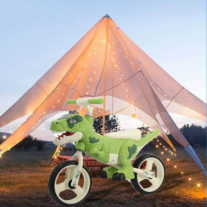 Balance Dino Bike | Adjustable Handlebars & Puncture-Proof Tyres for Toddlers Aged 2-5 Years